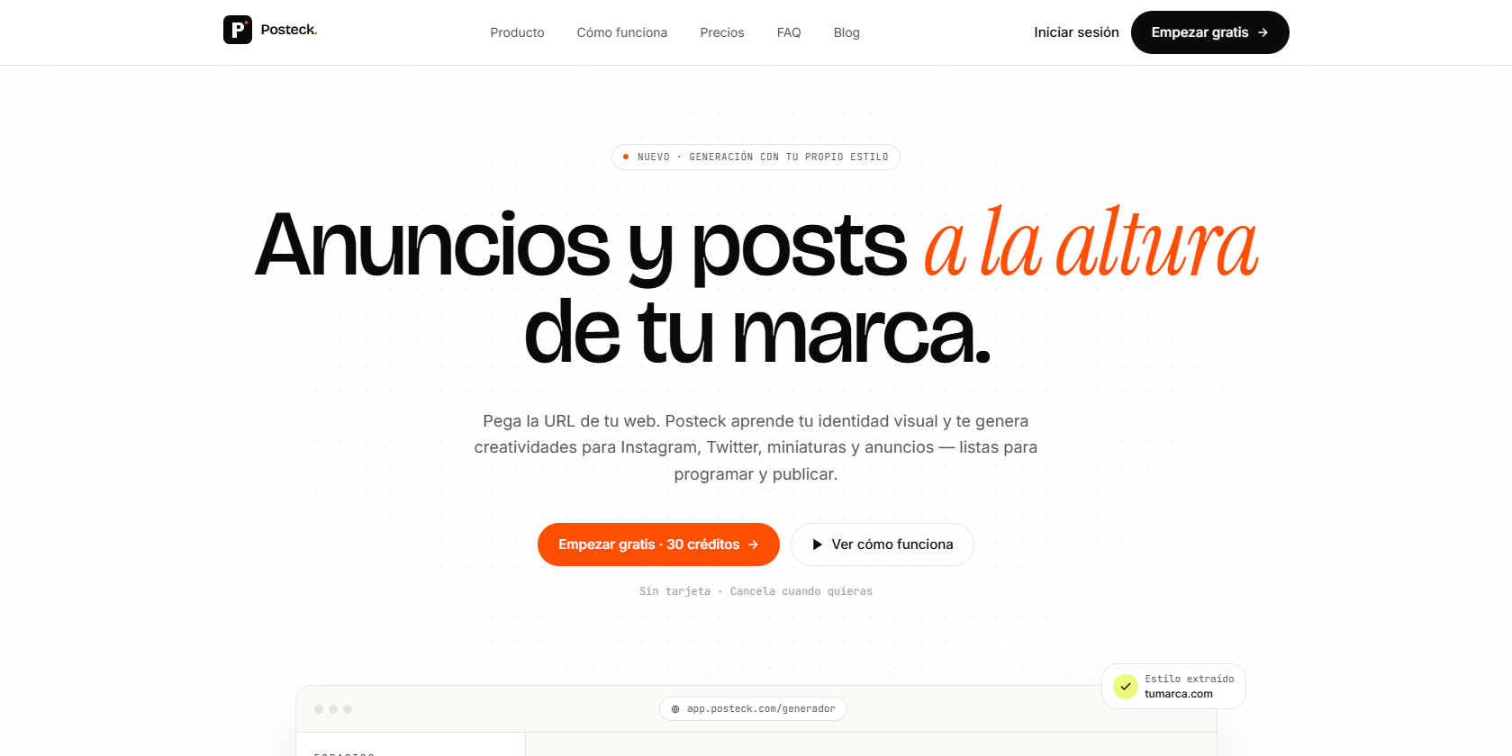 Posteck — Gestor de redes sociales multicuenta
